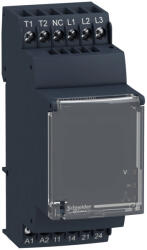 Schneider Electric Harmony Control háromfázisú fázis- és motorhőmérséklet-figyelő relé, 2CO, 5A, 24…240VAC/DC RM35TM50MW