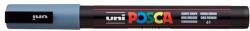 uni Dekormarker, 0, 9-1, 3 mm, UNI „Posca PC-3M, palaszürke (TUPC3MPSZ)
