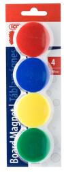 ICO Mágneskorong, 40 mm, 4 db, ICO „JY-40, 4 szín (TICTMJY40)