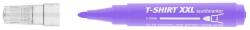 ICO Textilmarker, 1-3 mm, kúpos, ICO „XXL T-Shirt, lila (TICTML)