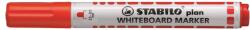 STABILO Táblamarker, 2, 5-3, 5 mm, kúpos, STABILO „Plan, piros (TST641401)