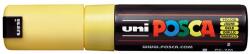 uni Dekormarker, 4, 5-5, 5 mm, UNI „Posca PC-7M, sárga (TUPC7MS)
