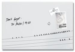 Sigel Mágneses üvegtábla, 60x40x1, 5 cm, SIGEL „Artverum® „, Little birds mintázat, matt (SDGL284)