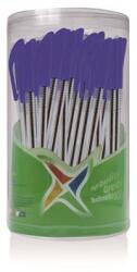 FlexOffice Golyóstoll, 0, 20 mm, kupakos, FLEXOFFICE „FO-049, kék (FO049)
