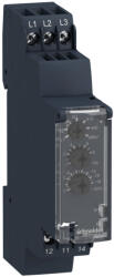 Schneider Electric Harmony Control háromfázisú fázisfigyelő relé, 1CO, 5A, 208…480VAC RM17TA00