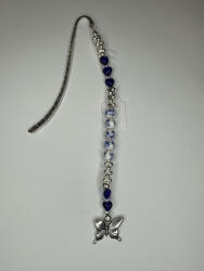  Kék Pillangó Álma - kézzel készült könyvjelző (JJKONYV41)