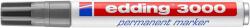 edding Alkoholos marker, 1, 5-3 mm, kúpos, EDDING „3000, szürke (TED3000SZ)