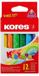 Kores Zsírkréta, háromszögletű „KORES, 12 darabos (IK33101)