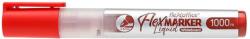 FlexOffice Táblamarker, 2, 5 mm, kúpos, FLEXOFFICE „WB016, piros (FOWB016P)