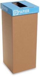 RECOBIN Szelektív hulladékgyűjtő, újrahasznosított, szlovák felirat, 50 l, RECOBIN „Office, kék (URE027)