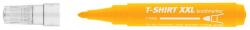 ICO Textilmarker, 1-3 mm, kúpos, ICO „XXL T-Shirt, sárga (TICTMS)