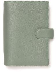 FILOFAX Kalendárium, gyűrűs, betétlapokkal, personal méret, FILOFAX „Norfolk, zöld (NFX022636)