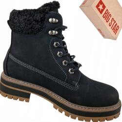 Big Star OO274A287 női bélelt téli tornacipő, fekete (OO274A287)