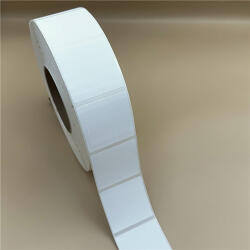  50x50mm PET Matt White műanyag címke 1000 db/40gy