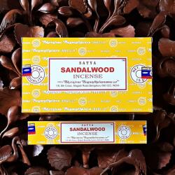 Satya Sandalwood-Szantálfa Füstölő