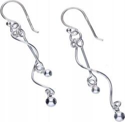 Lovrin Ezüst fülbevaló 925 lógós golyókkal 2, 10g egyedi ajándék minta (Lovrin 47181)