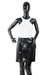 Calvin Klein Fekete Bőrutánzat Szoknya (s) (354235)