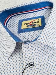 Formax Férfi Alkalmi Ing Regural mintás hosszú ujjú 39/40 méret M P103