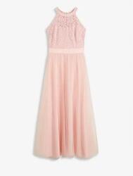 Bonprix Hosszú Ruha Csipkével 38-AS