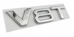 ABA V8T Embléma Audi Mercedes Bmw Fém V8 8x2 cm
