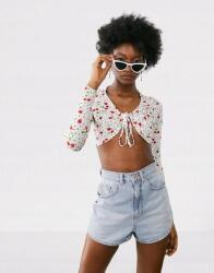  Asos Design Fehér Mintás Felső (34) (454253)