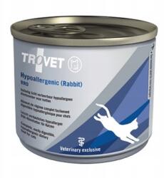 TROVET Hypoallergenic Rrd Nyúl 200g Könnyen emészthető Nedves macskaeledel