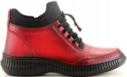 T. Sokolski Solymári Bőr Tornacipő 287 Piros 37-ES (287 CZERWONE)