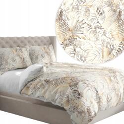 HomeView Ágynemű Garnitúra Ágyneműhuzat Garnitúra 160X200 CM Párnahuzat Szett Lengyel Levél Mintás 099 (H-LIN099-160x200)