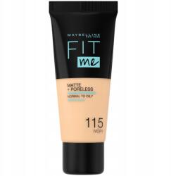 Maybelline Fit Me 115 Ivory alapozó archoz 30 ml (3600531324513)