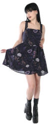 KILLSTAR rochie damă KILLSTAR - Dusk's Garden - Black/Purple - KSRA014160