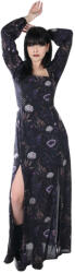 KILLSTAR rochie damă KILLSTAR - Dusk's Garden - Black/Purple - KSRA014166