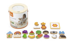 Viga Toys Joc senzorial de asociere atinge si gaseste, viga (44658) - bekid
