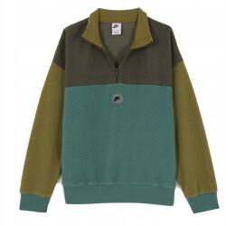 Nike Y9140 Női sport pulóver Nike Sportswear 1/4-es cipzárral Loose Fit Polar S (DZ4612-361)