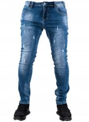 Riposte Férfi farmer nadrág Sötétkék szűkített Eddie méret29