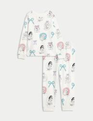 Marks & Spencer Пижама от чист памук Disney Princess (2-8 години) Marks & Spencer кремав Marks & Spencer | Bezhov | Момчешки | 2-3 години