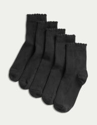 Marks & Spencer Чорапи 5 чифта детски Marks & Spencer | Cheren | Момчешки | 26 1/2-30 1/2