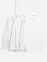 Marks & Spencer Комплект от три мъжки бели ризи Marks & Spencer Marks & Spencer | Byal | МЪЖЕ | M