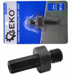 GEKO M14 Hex adapter gyémánt furatokhoz G65200 fúrógéphez (G65200)