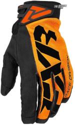 FXR Racing Mănusi Snowmobil - FXR COLD CROSS RACE · Negru / Portocaliu