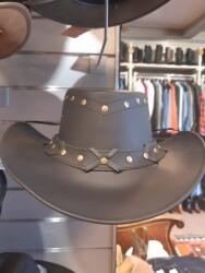 Wild West Store Pălărie Cowboy din Piele WILD WEST LFI-501 · Maro