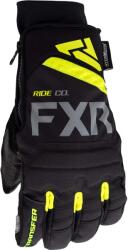 FXR Racing Mănuși Snowmobil FXR RACING TRANSFER SHORT CUFF · Negru / Galben-Fluo