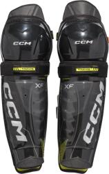 CCM Tibiere Hochei Jucător, Junior CCM TACKS XF · Negru / Galben