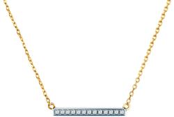 SAVICKI Colier din aur 585 cu diamante albe 0.03 ct 42 cm - savicki - 2 704,00 RON