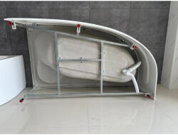 Water Fun Rama cada asim|| cada asimetrica 160x100 cm, stanga (ABV-160) - casasclipitoare