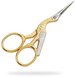 Premax Foarfeca pentru broderie Stork- Colecția Gold lame drepte , Premax (Dimensiune: 11.5cm) (15210)