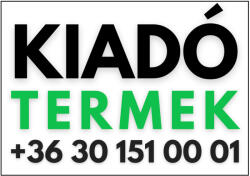 Dekory Studio Kiadó termek tábla