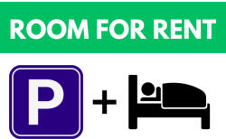Dekory Studio Room for rent tábla