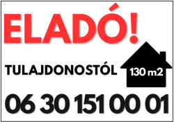 Dekory Studio Eladó tulajdonostól tábla