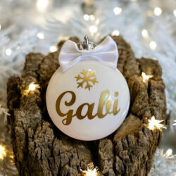 Dekory Studio Karácsonyi gömb névvel