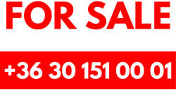 Dekory Studio For Sale tábla egyedi telefonszámmal